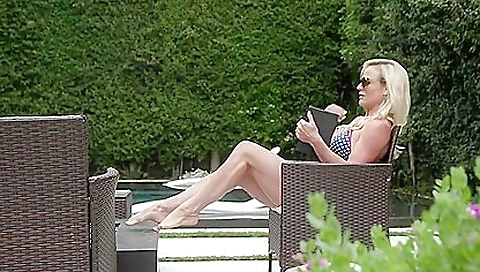 Busty stepmother in lingerie fucked by her stepson