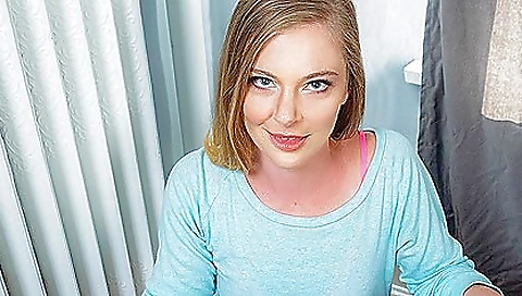 Brunette with small tits loves getting her pussy fucked