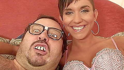 Stunning brunette enjoying massage on the massage table