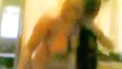 Sexy brunette amateur chick suck her guy's dick in pov