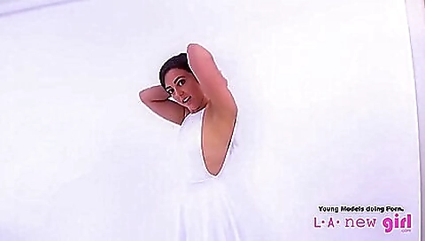 Young brunette teen 18+ sucking and getting fucked