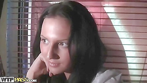 Brunette teen fucked in the backyard and in the park