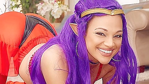 Virgin girl with a beautiful face fucks in vr porn video