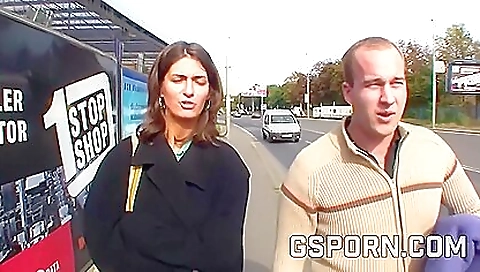 Czech brunette has no shame and is more than a bitch