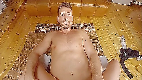 Sexy brunette in white and black lingerie on vr porn