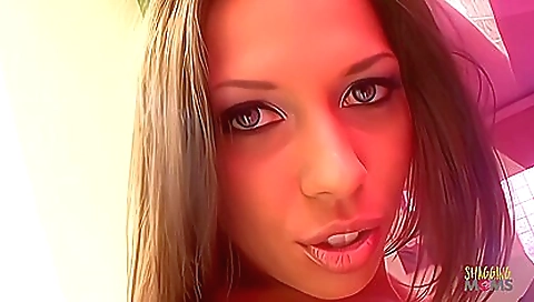 Big tits tattooed brunette fucked against the wall