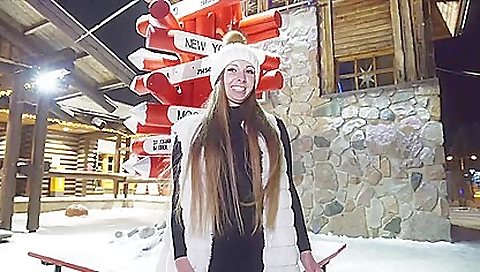 Blonde 31+ takes us on a journey and makes us cum in her pussy