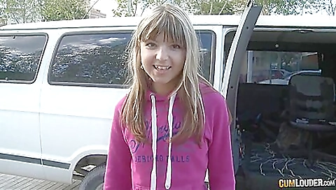 Big tits blonde teen 18+ rides a cock on the beach